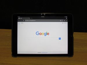 Google on Tablet