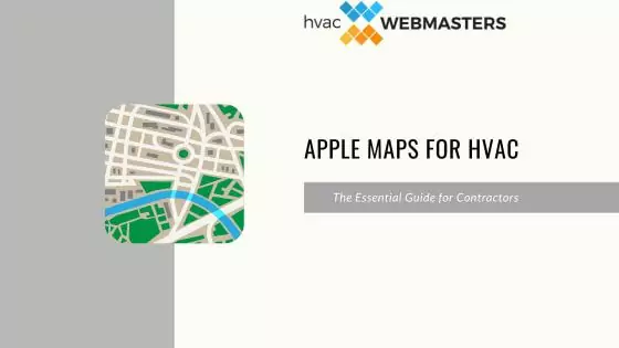 Apple Maps for HVAC (Blog Cover)