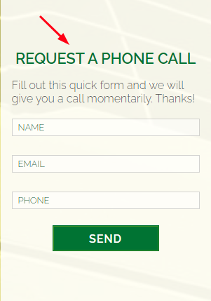 Call Request CTA