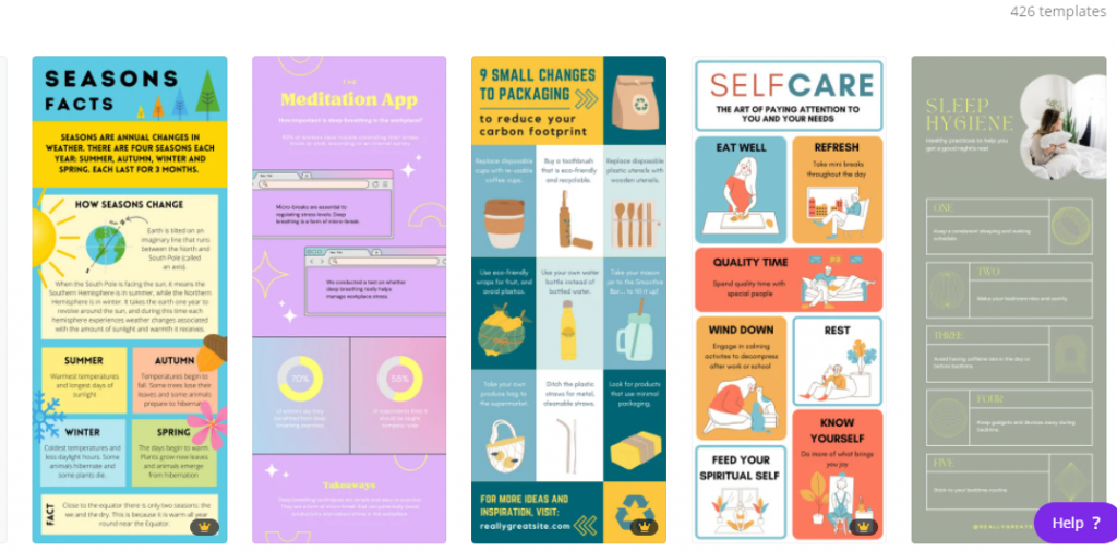 Canva Infographic Templates