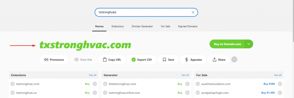 Domain Name Generators, Search and Contests