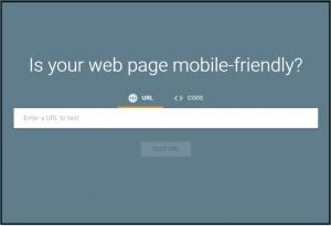 Mobile-Friendly Test Provided by Google