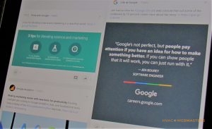 Google Plus Displayed On Apple iPad Google Plus Displayed On Apple iPad