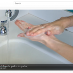 hand-washing-video Person Washes Hands to Prevent COVID-19 Spread