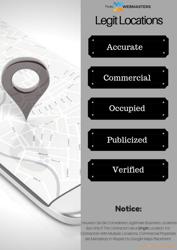 HVAC Business Locations Infographic