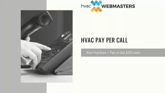 HVAC Pay Per Call Blog Cover for HVAC Pay Per Call Showing Phone