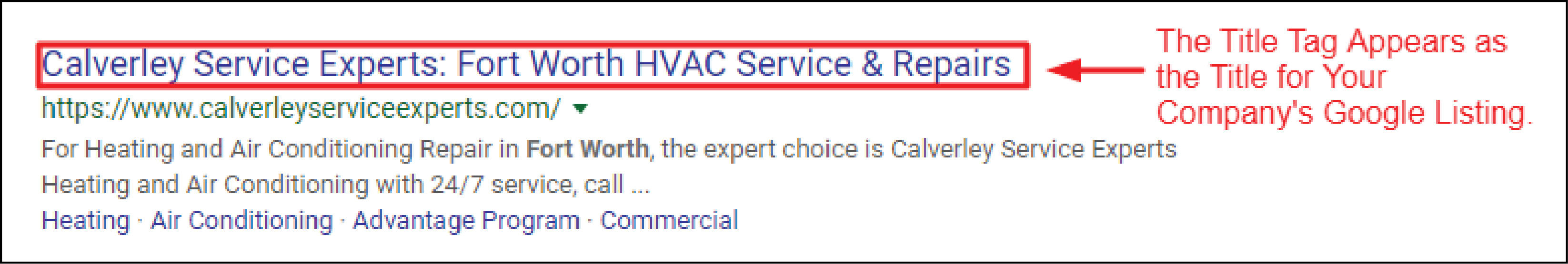 HVAC Title Tag