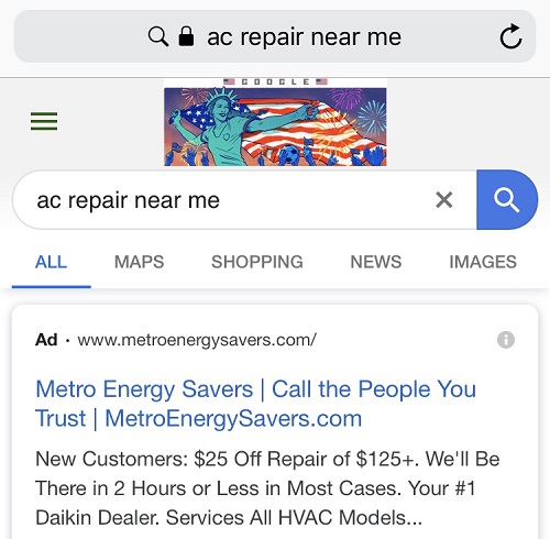 A Local Search During One of Many Buy Mobile Micro-Moments